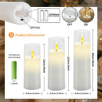 Flameless LED Flicker Candles