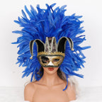 Feather Masquerade Party Mask