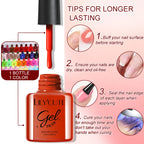 LILYCUTE Dark Red Caramel Gel