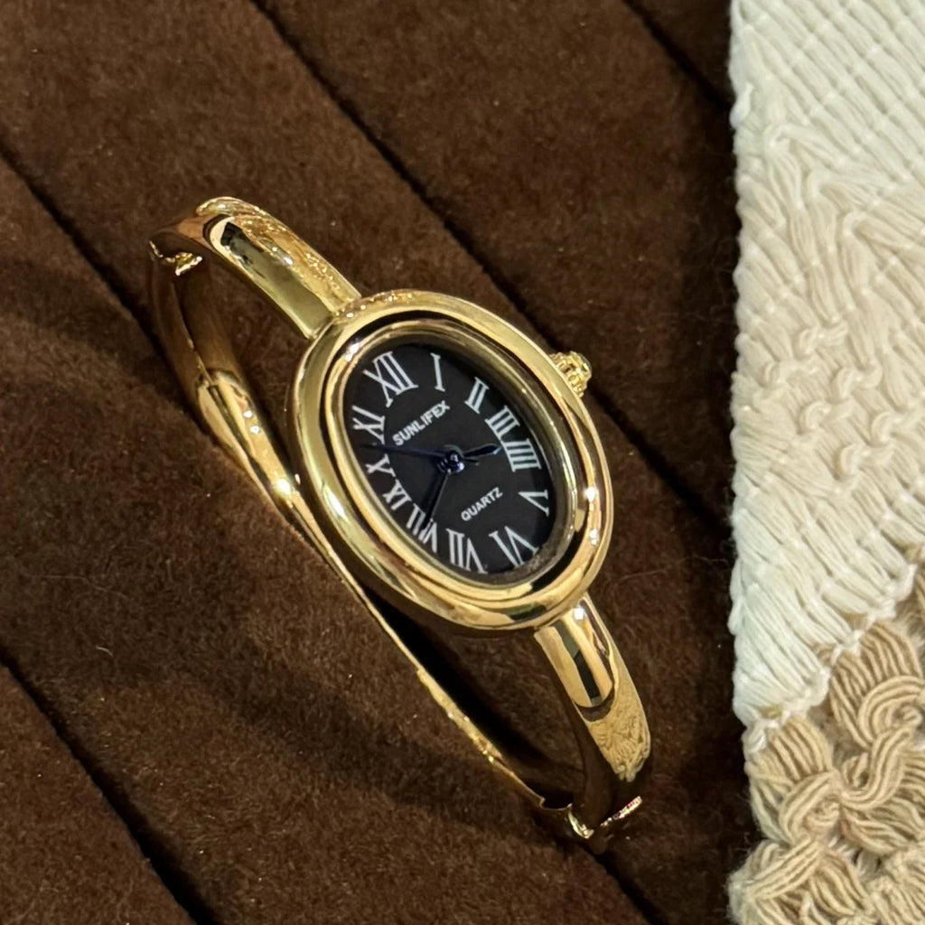 Oval Roman Watch