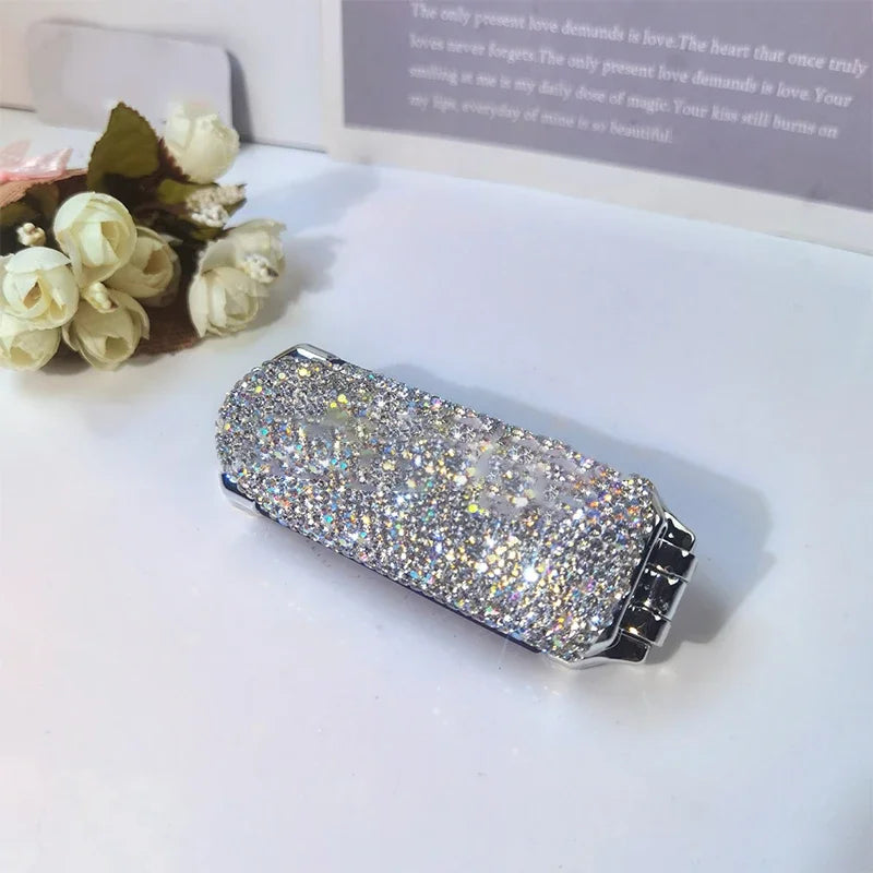 Diamond Folding Comb Mirror