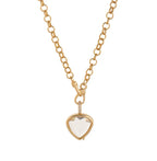 Neo Gothic Heart Pendant Necklace