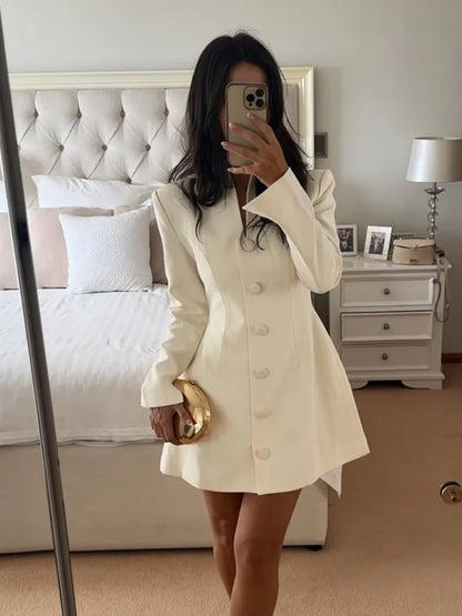 Elegant A-Line Mini Dress