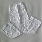 Crossover V-Waist Flared Leggings