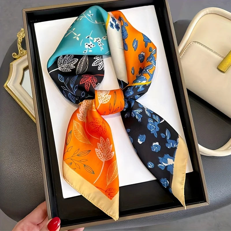 Dot Print Spring Neck Scarf