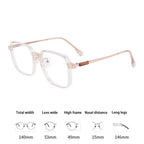 Fashion Square Clear Eyewear