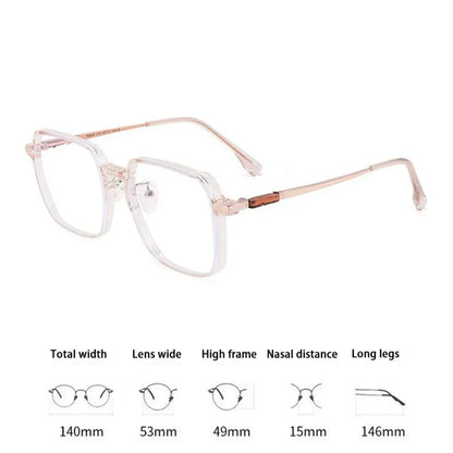 Fashion Square Clear Eyewear