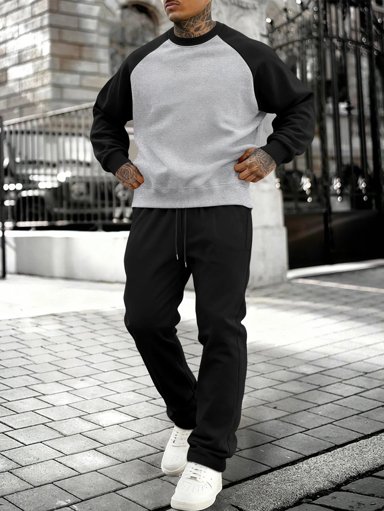 Fleece Relaxed Sportswear Casual Suit