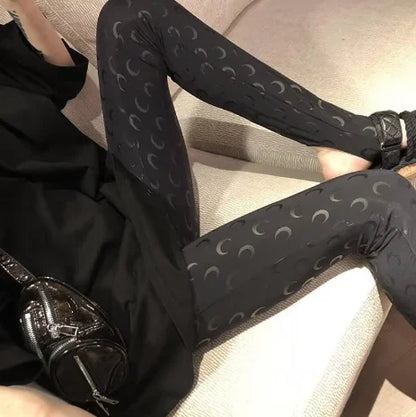 Fashion High-Waist Printed Leggings for Women