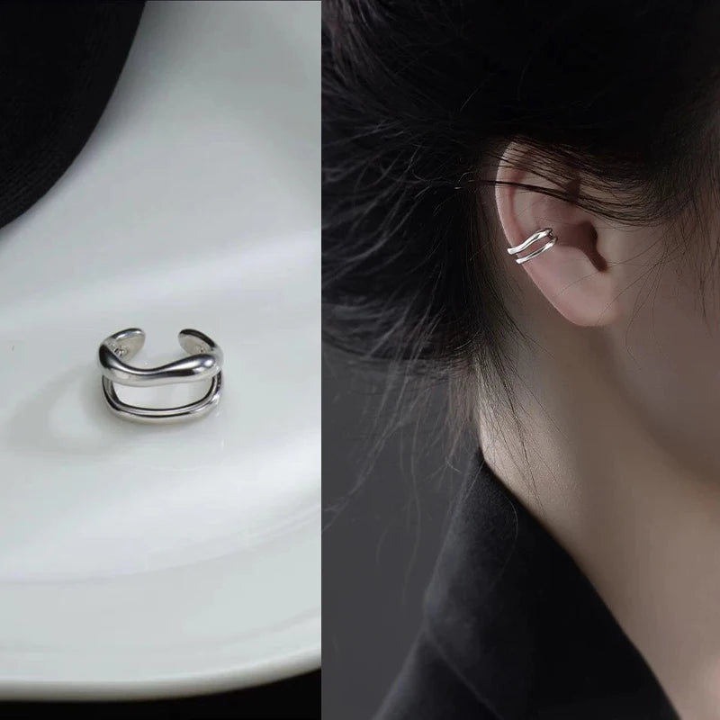 Crystal Clip Ear Cuffs