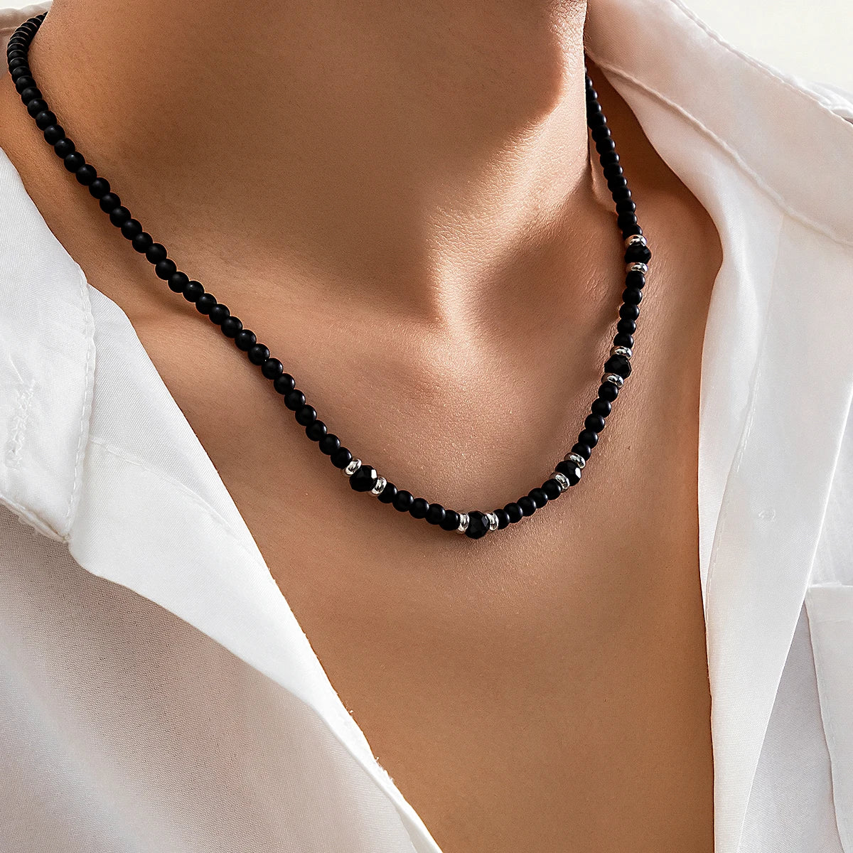 PuRui Crystal Bead Necklace