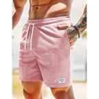 Corduroy Sweatpants Beach Shorts