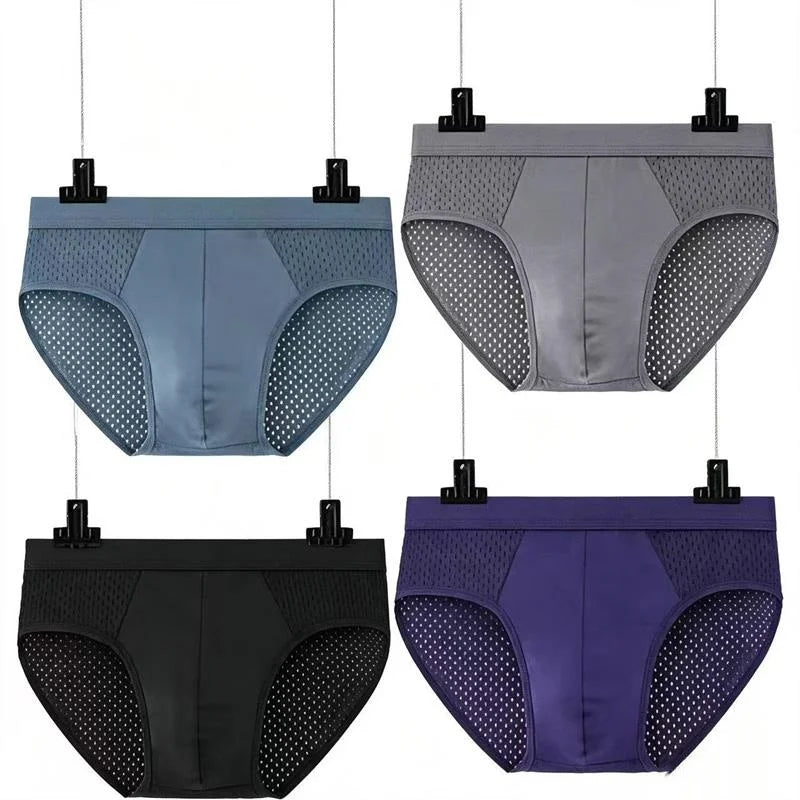 Panties Ice Silk Mesh Underwear