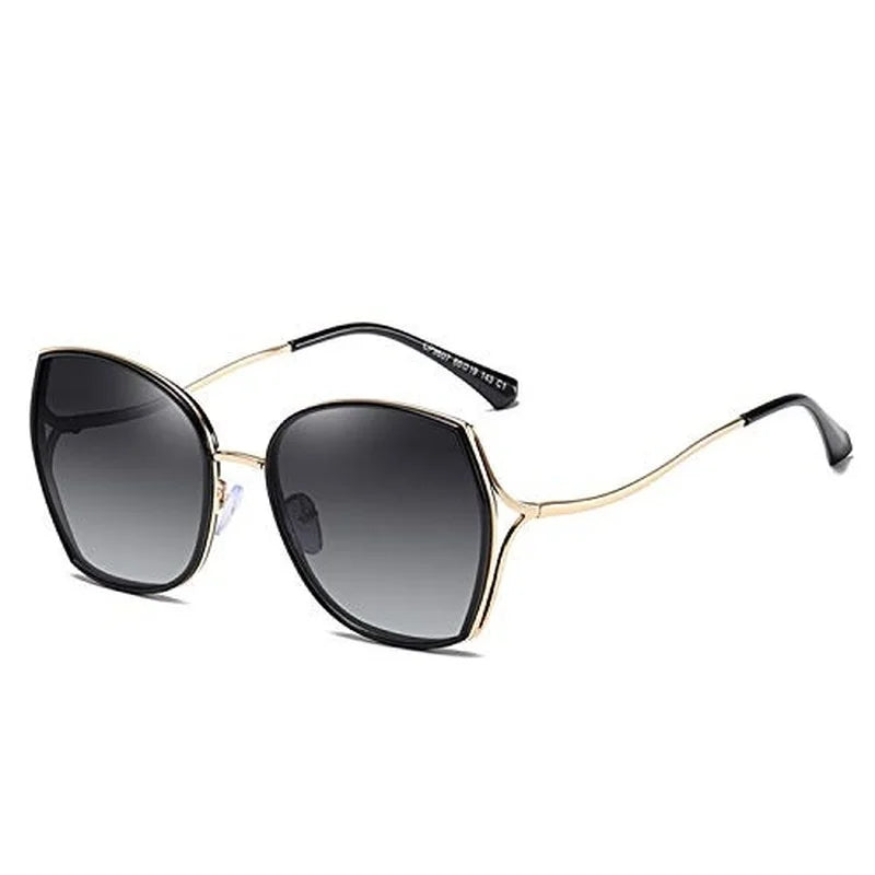 Oversized Polarized Butterfly Sunglasses