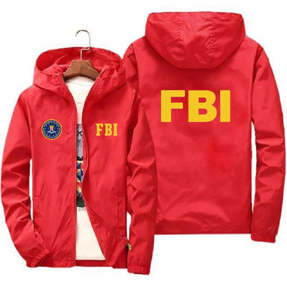 FBI Printed Man Jacket