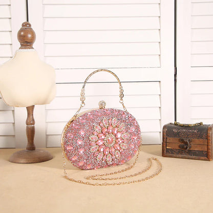 Sunflower Diamond Dinner Bag