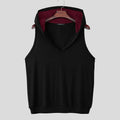 INCERUN Patchwork Hooded Vest