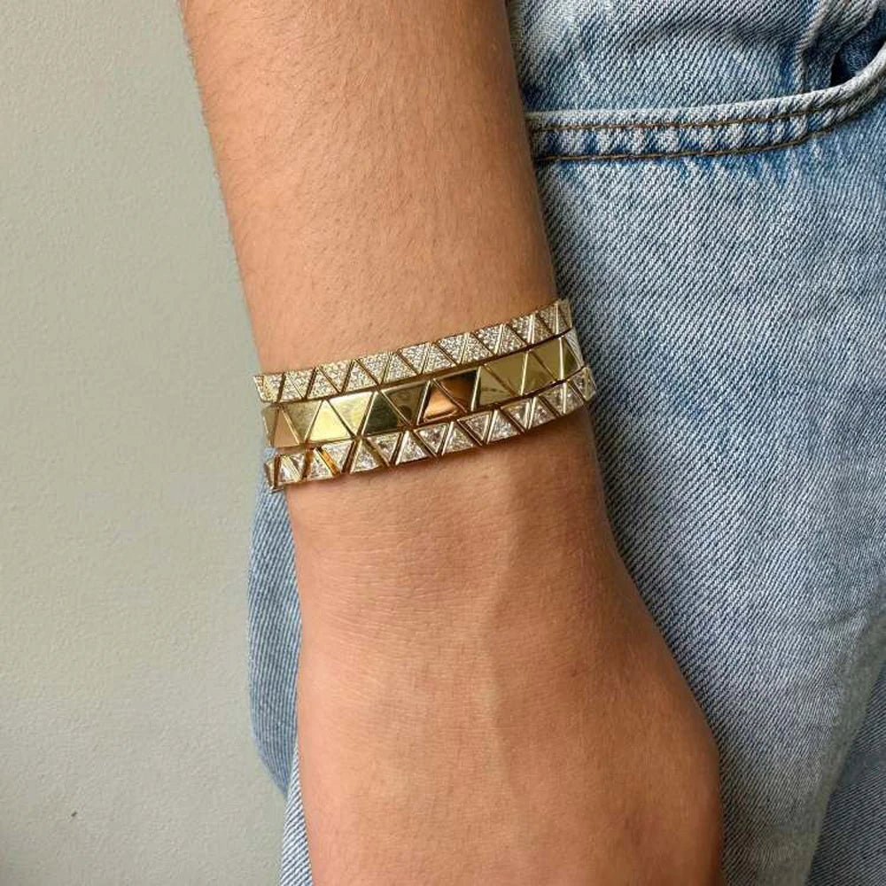 Tennis Zirconia Chain Bracelet