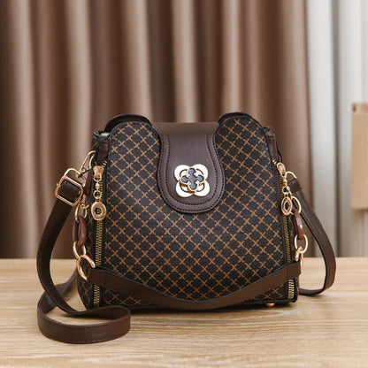 Luxury Monogram Shoulder Bag