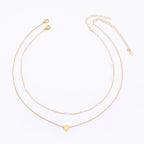Pearl Heart Choker Necklace