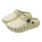 Patchwork EVA Water Clogs