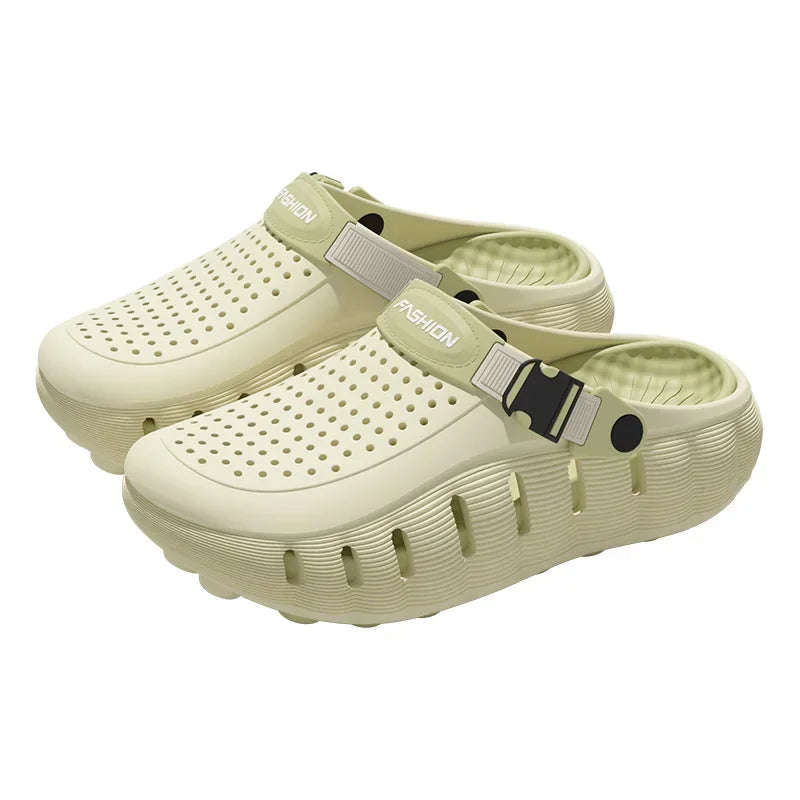 Patchwork EVA Water Clogs