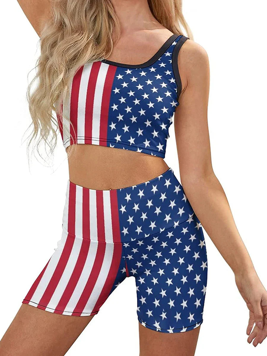Women’s 4th July Summer Streetwear Set