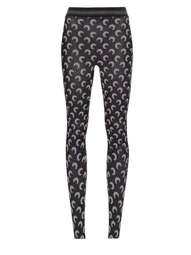 Fashion High-Waist Printed Leggings for Women