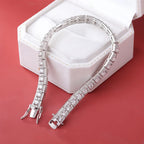 Women’s Moissanite Sterling Silver Bracelet