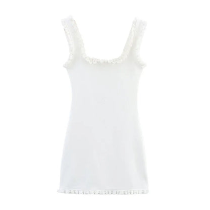 Summer Slim Square Dress