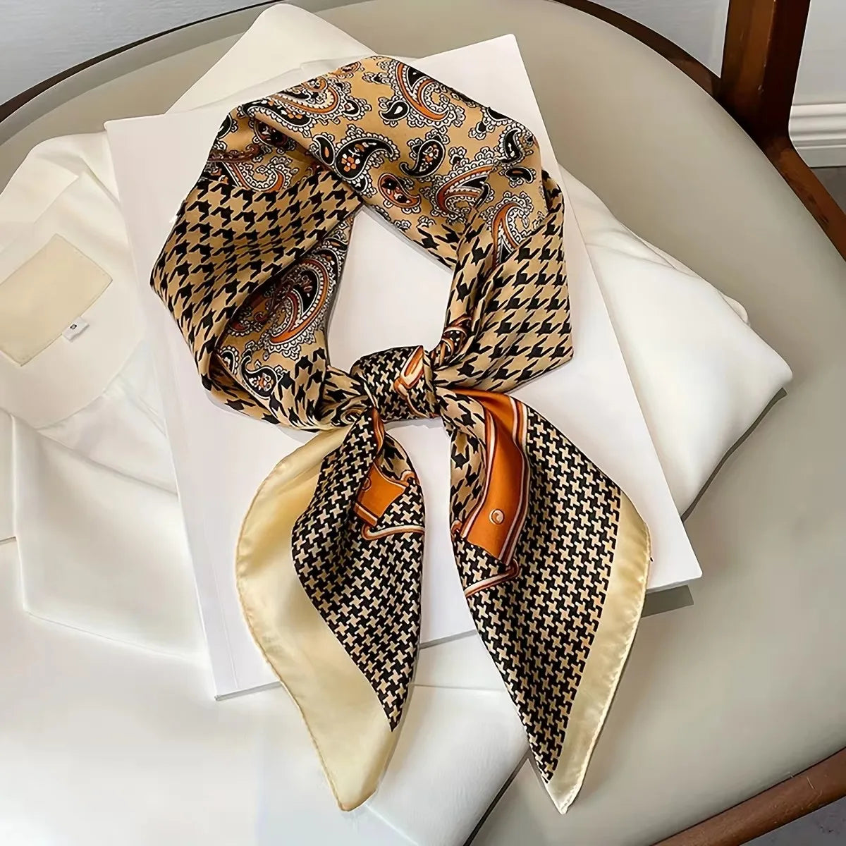 Polka Dot Square Neckerchief