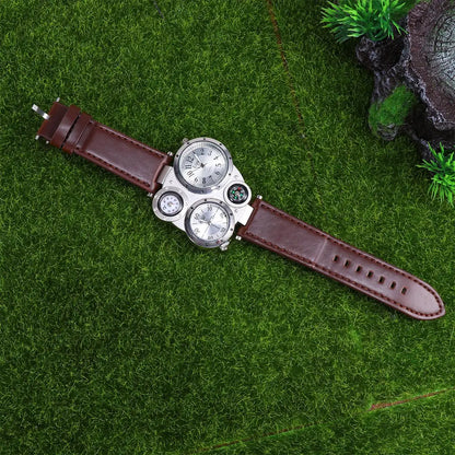 Men’s Dual Time Quartz Watch