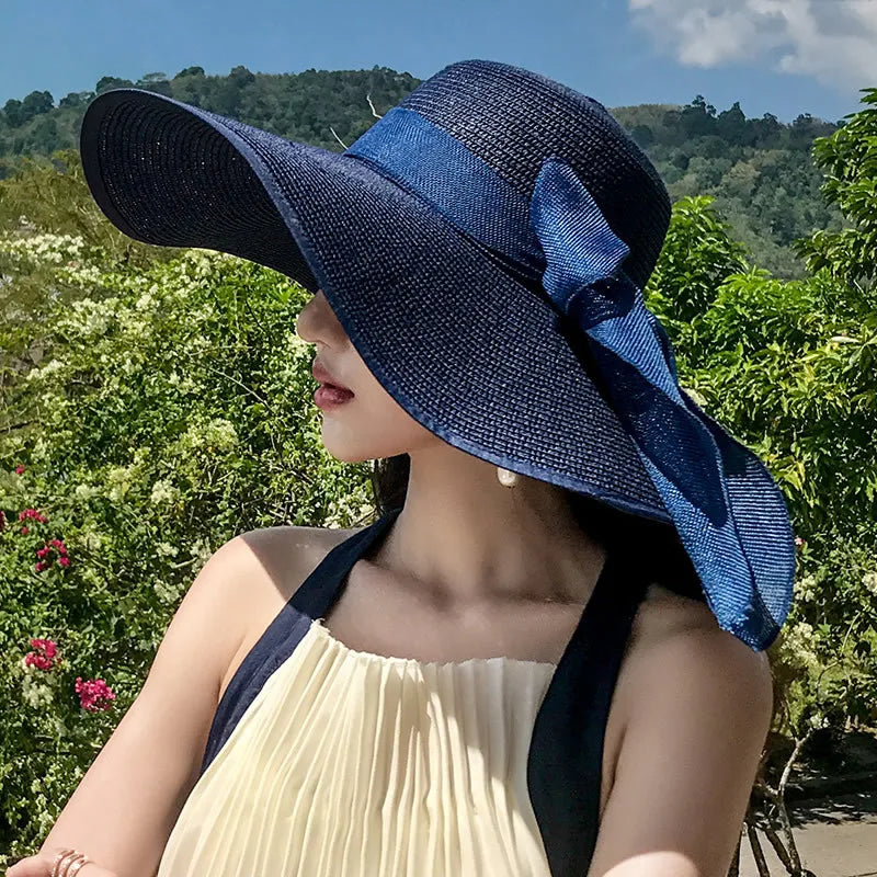 Foldable Summer Straw Hat