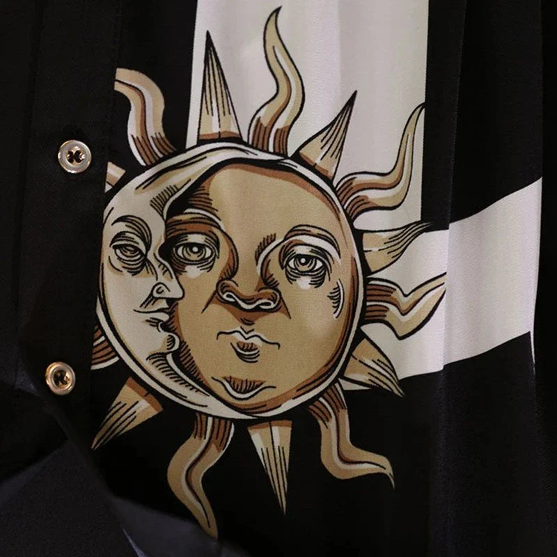 Vintage Belted A-Line Dress