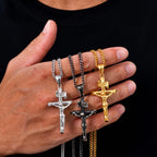 Mprainbow Waterproof Crucifix Necklace