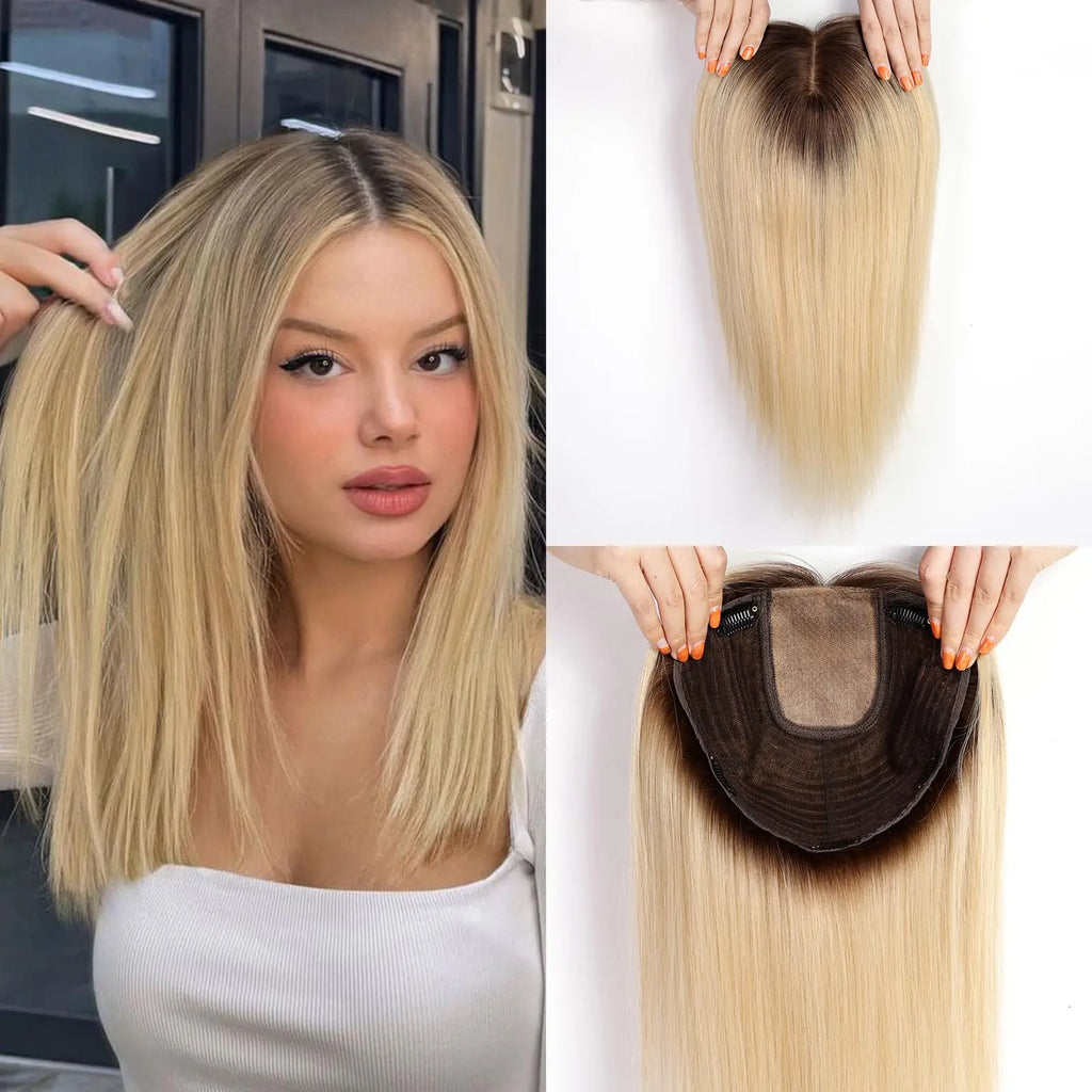 Remy Hair Topper