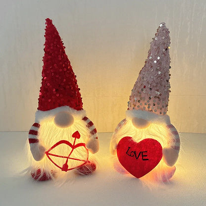 LED Gnome Plush Decoration