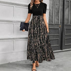 Elegant Floral Maxi Dress