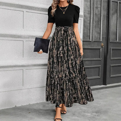 Elegant Floral Maxi Dress