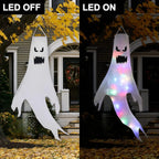 Glowing Ghost Windsock Decor