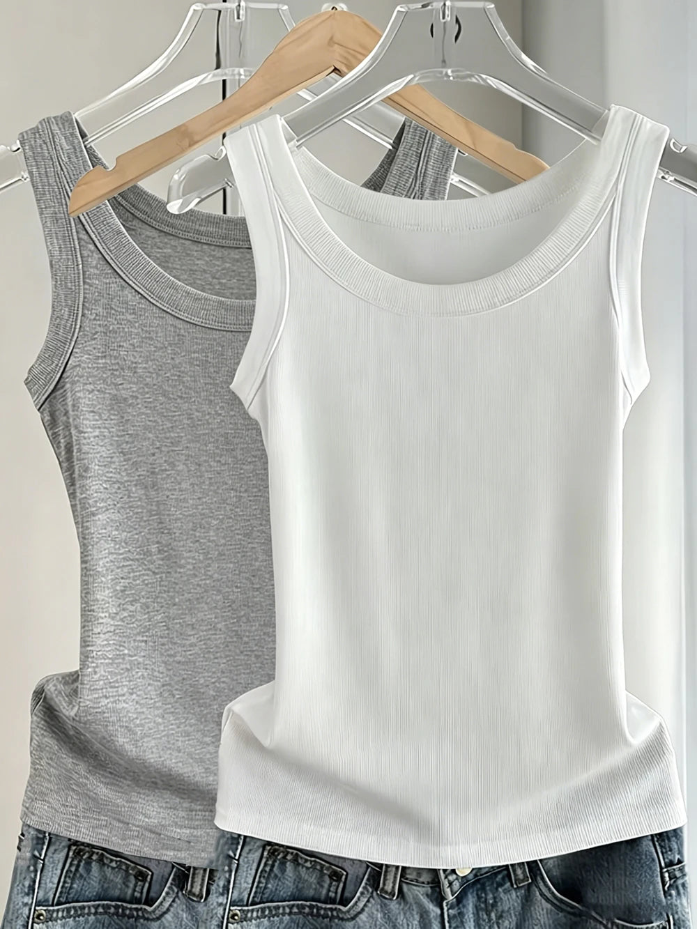 Everyday Knit Solid Tank Top