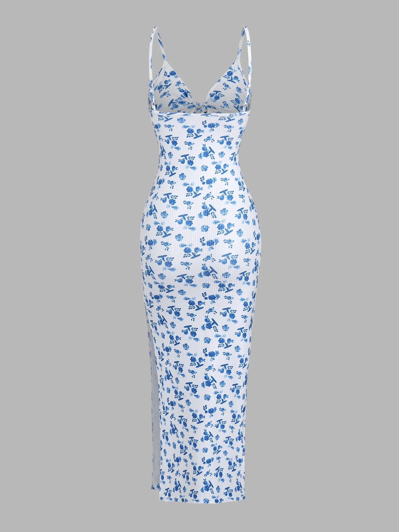 Summer Print Suspender Dress