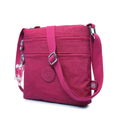 Nylon Shoulder Crossbody Bag