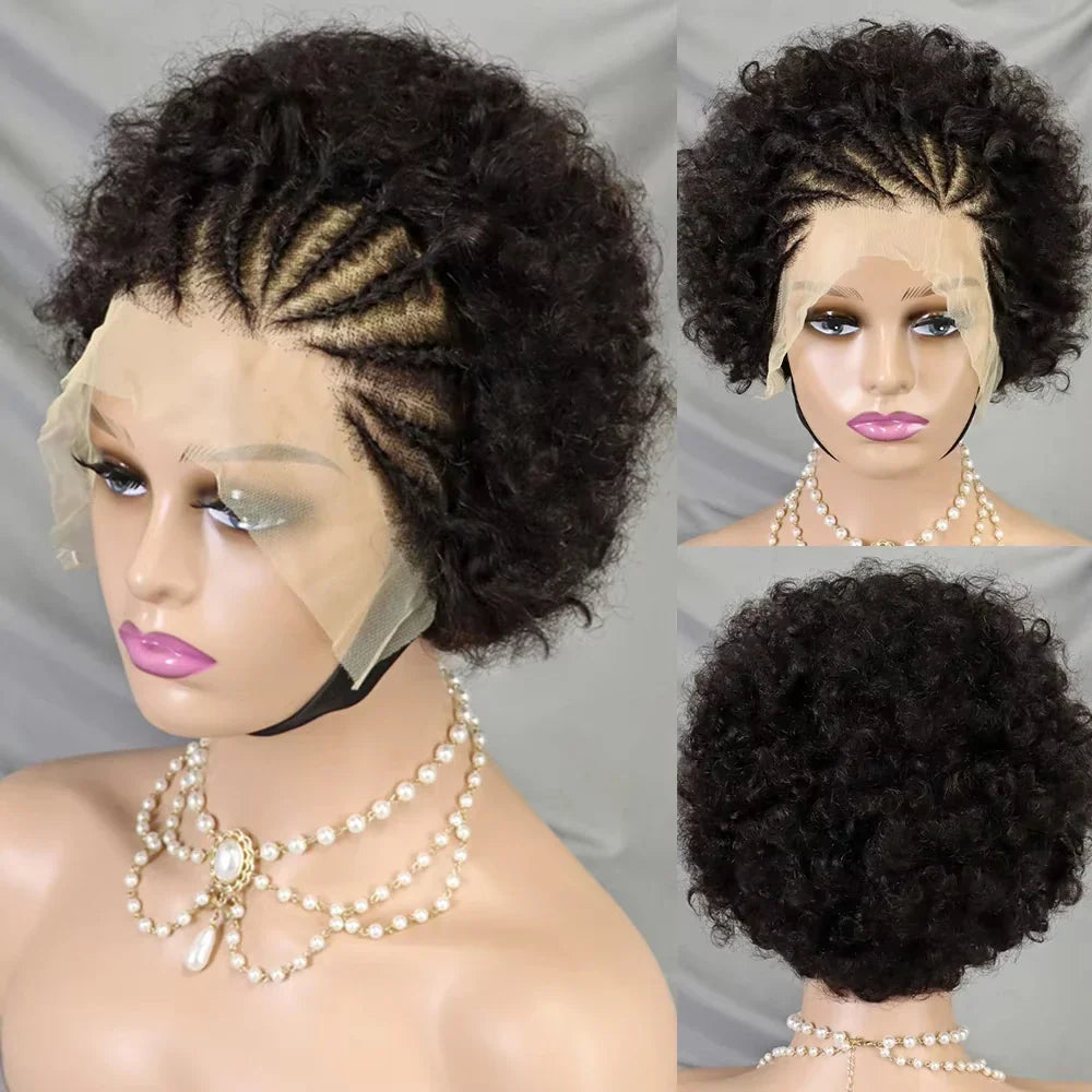 Short Afro Curly Wig