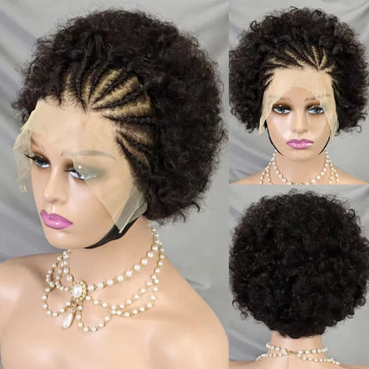 Short Afro Curly Wig