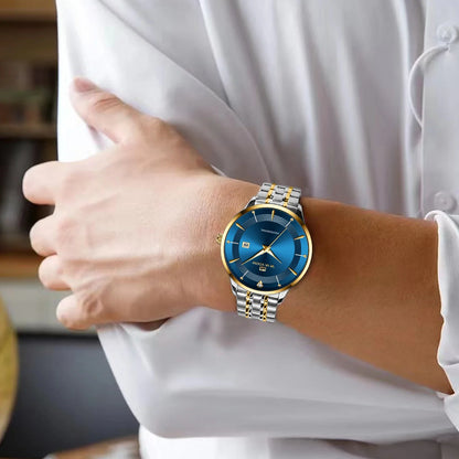 Luxury Rhinestone Men’s Watch