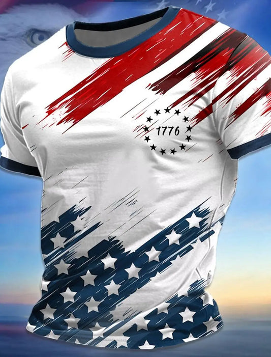 American Flag 3D Tee