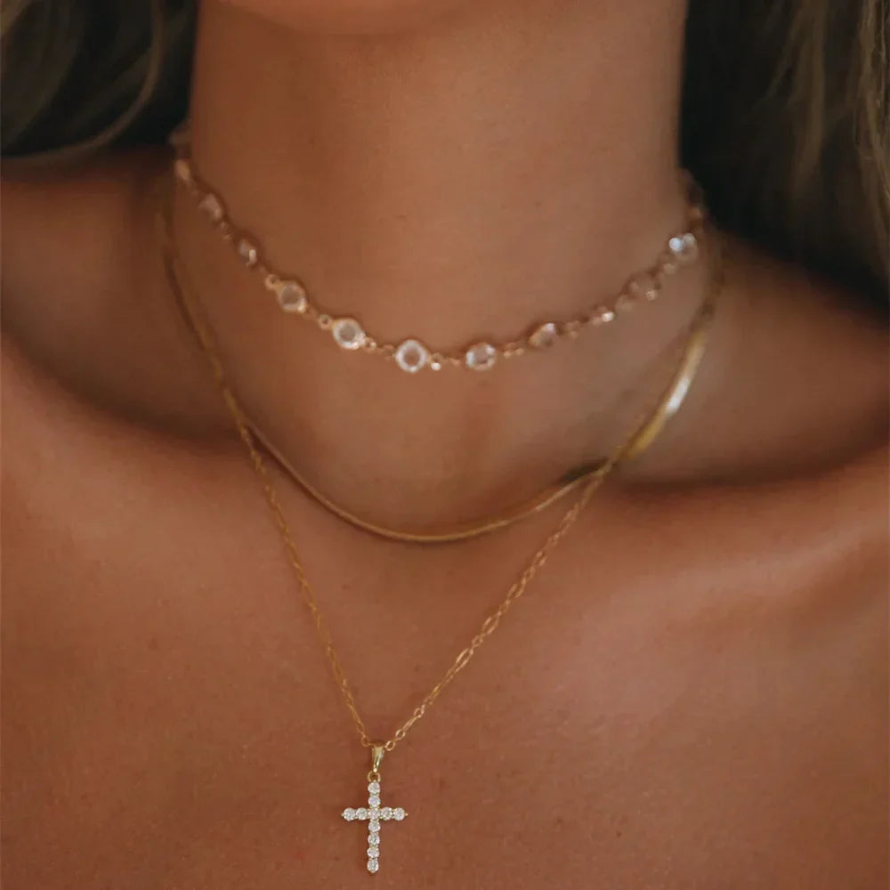 Multilevel Hip Hop Necklace