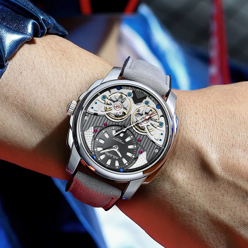 AILANG Tourbillon Leather Automatic Watch