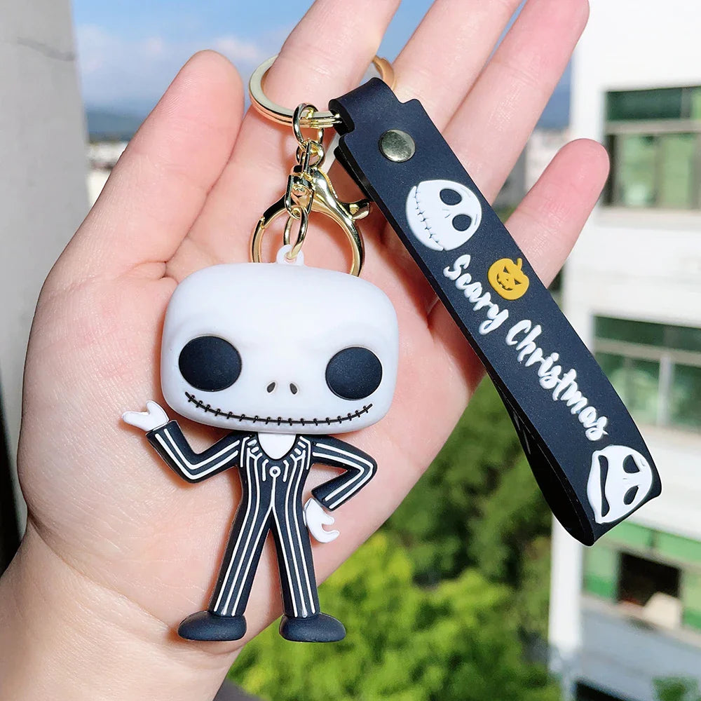Cartoon Ghost Keychain Pendant